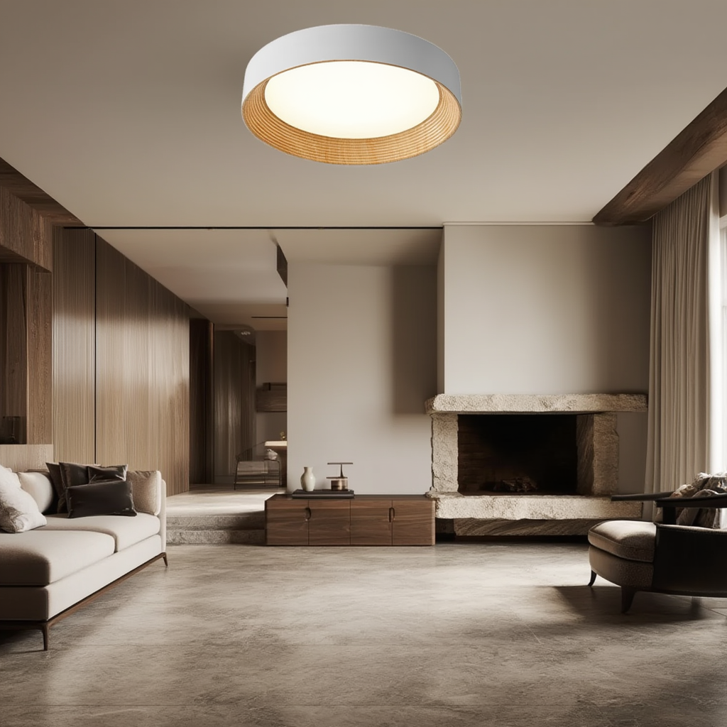 Prysm18 | Plafonnier LED avec Finition Élégante | Éclairage Ambiance Chaleureuse pour Intérieur 2