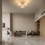 Prysm28 | Plafonnier LED avec Finition Élégante | Éclairage Doux pour Ambiance Chaleureuse 2