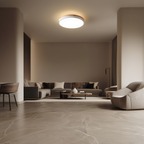 Prysm19 | Plafonnier LED avec Finition en Bois pour une Ambiance Chaleureuse 2