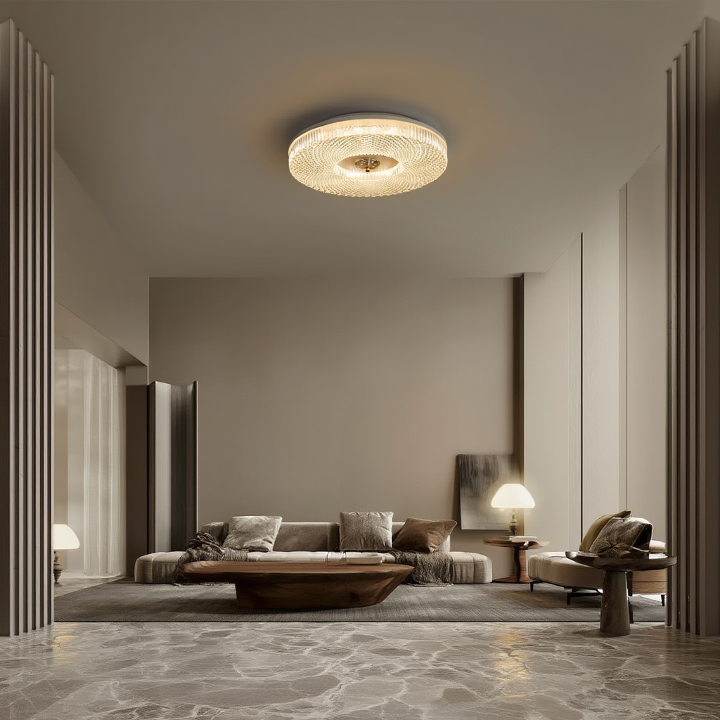 Pryma18 | Plafonnier Design avec Intensité Réglable pour Ambiance Équilibrée 2