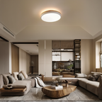 Prysm21 | Plafonnier LED avec Finition en Bois pour Ambiance Chaleureuse 2