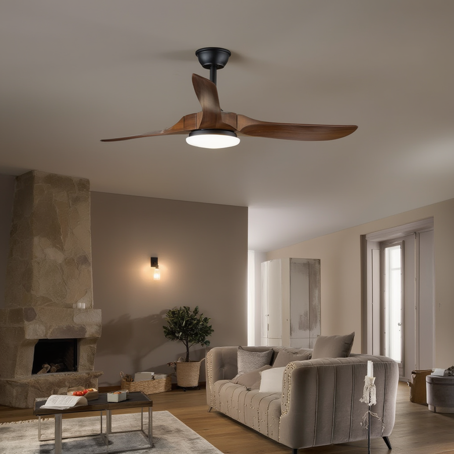 Ventilateur de plafond Vespera – LED ventilation silencieuse – Lumsky