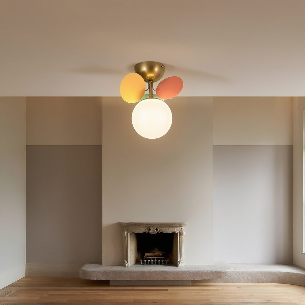 Prysm10 | Plafonnier LED avec Finition Élégante | Éclairage Ambiance Chaleureuse pour Intérieur 2