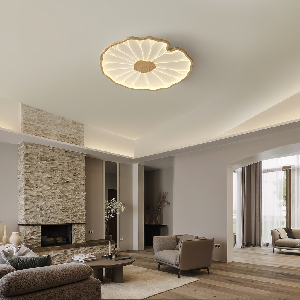 Plafonnier LED Prysm13 avec Design Épuré | Éclairage Ambiance Chaleureuse pour Intérieur 2