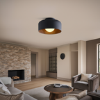 Prysm9 | Plafonnier LED Sculptural avec Finition Premium | Éclairage Doux pour Ambiance Chaleureuse 2