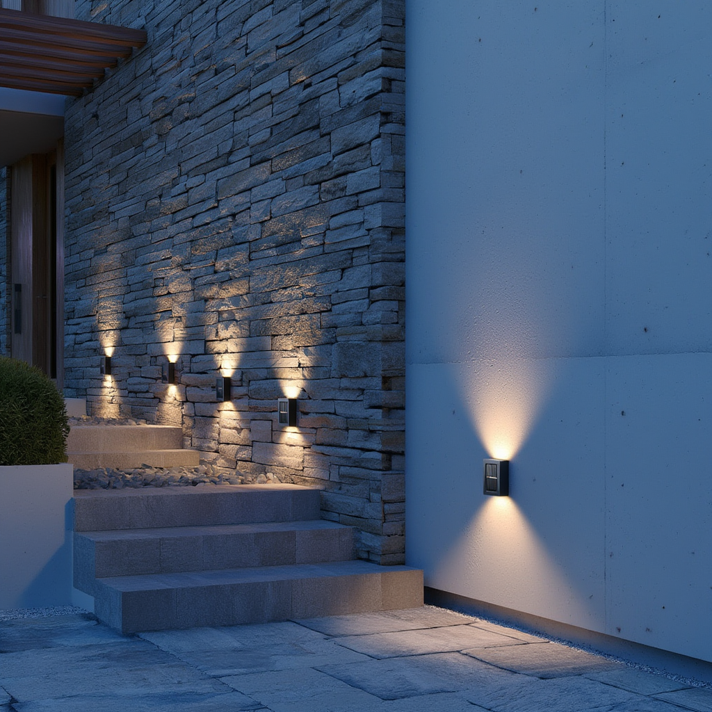 Lumen24 | Lampe Solaire avec Design Élégant | Éclairage Doux pour Ambiance Extérieure 2