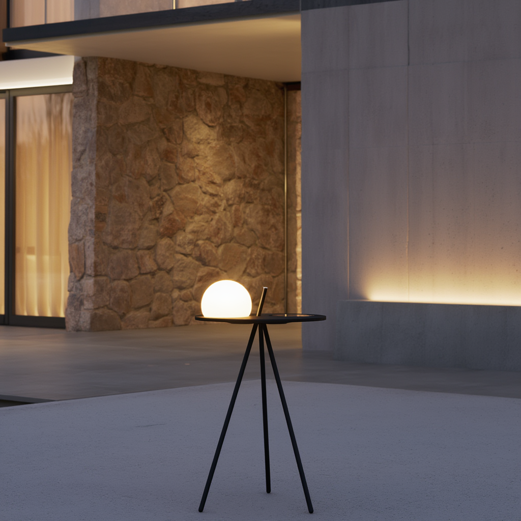 Lumen27 | Lampe Solaire d'Ambiance avec Design Épuré | Éclairage Extérieur Élégant 2