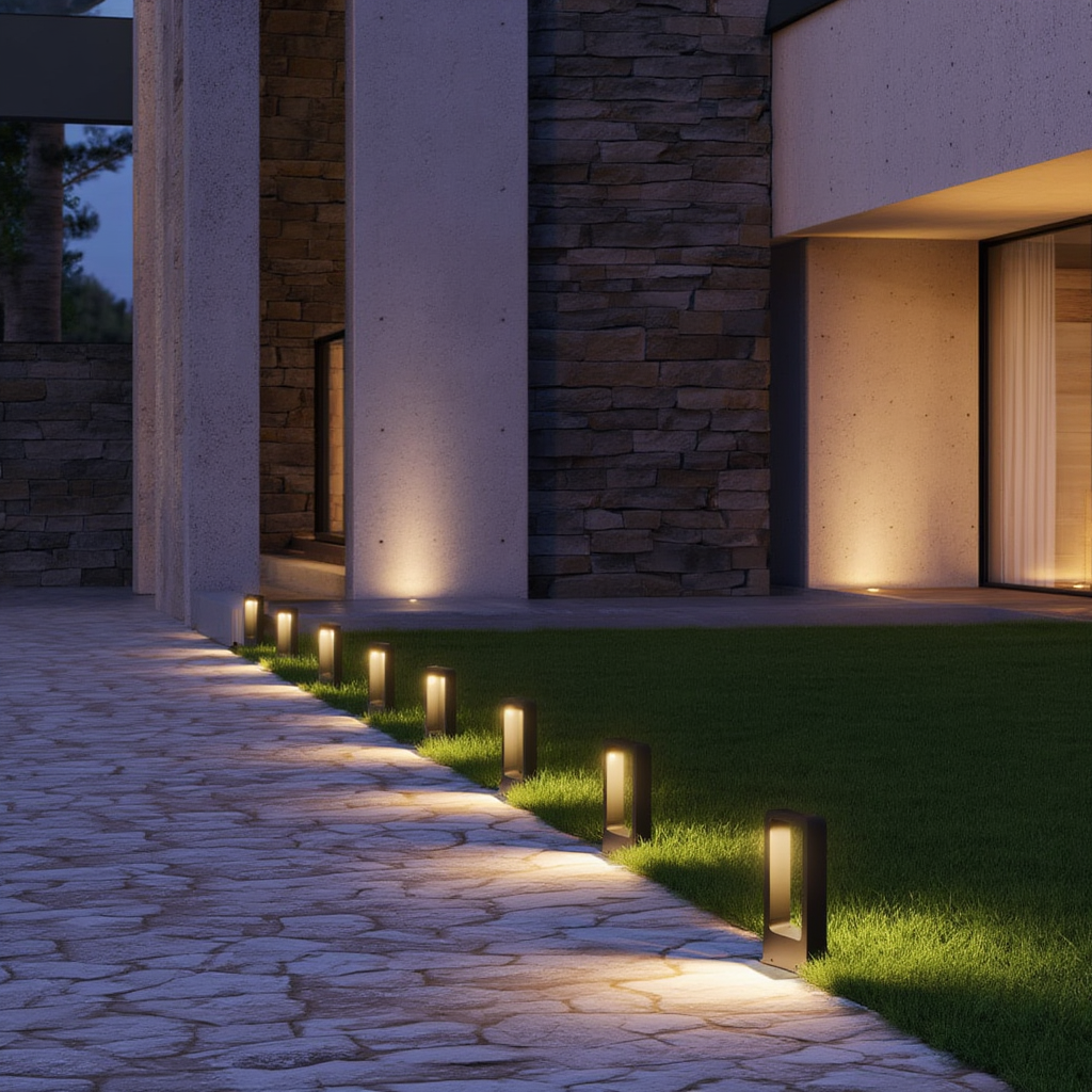 Talia | Luminaire en Aluminium avec Design Épuré | Éclairage Ambiance Extérieure 2