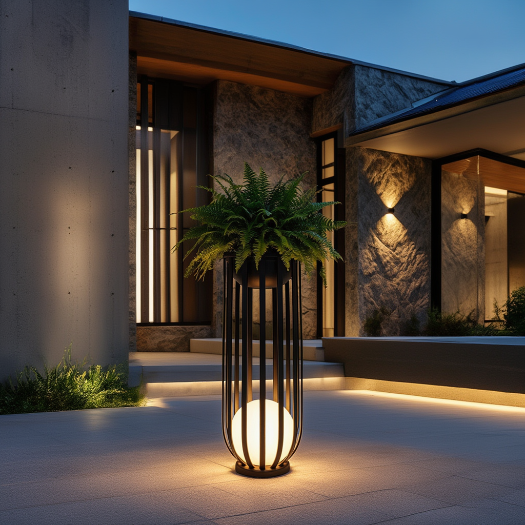 Lumen23 | Lampe Solaire d'Ambiance avec Design Élégant | Éclairage Doux pour Espaces Extérieurs 2