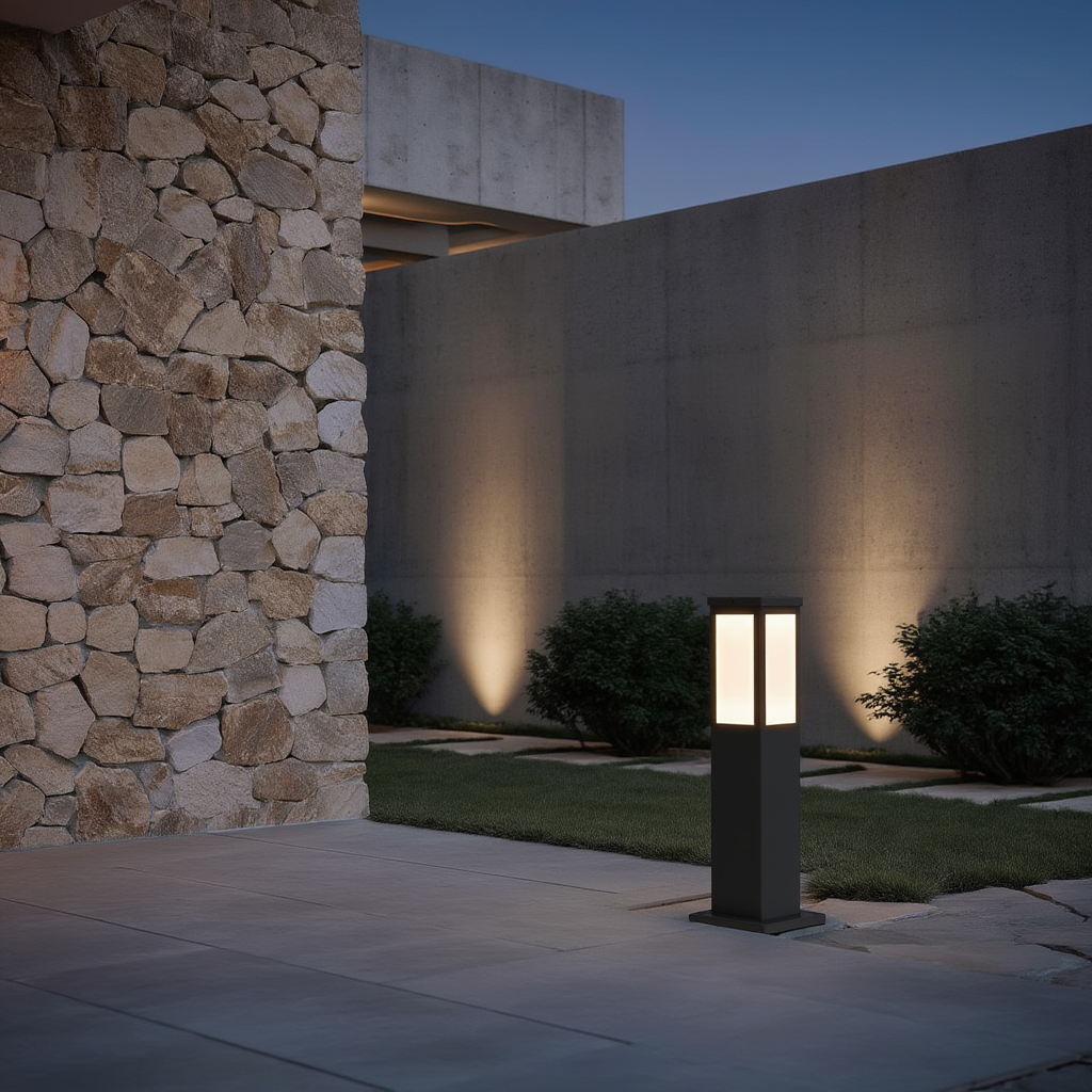 Beryl Borne | Éclairage Solaire Extérieur avec Design Élégant | Ambiance Chaleureuse pour Terrasses 2