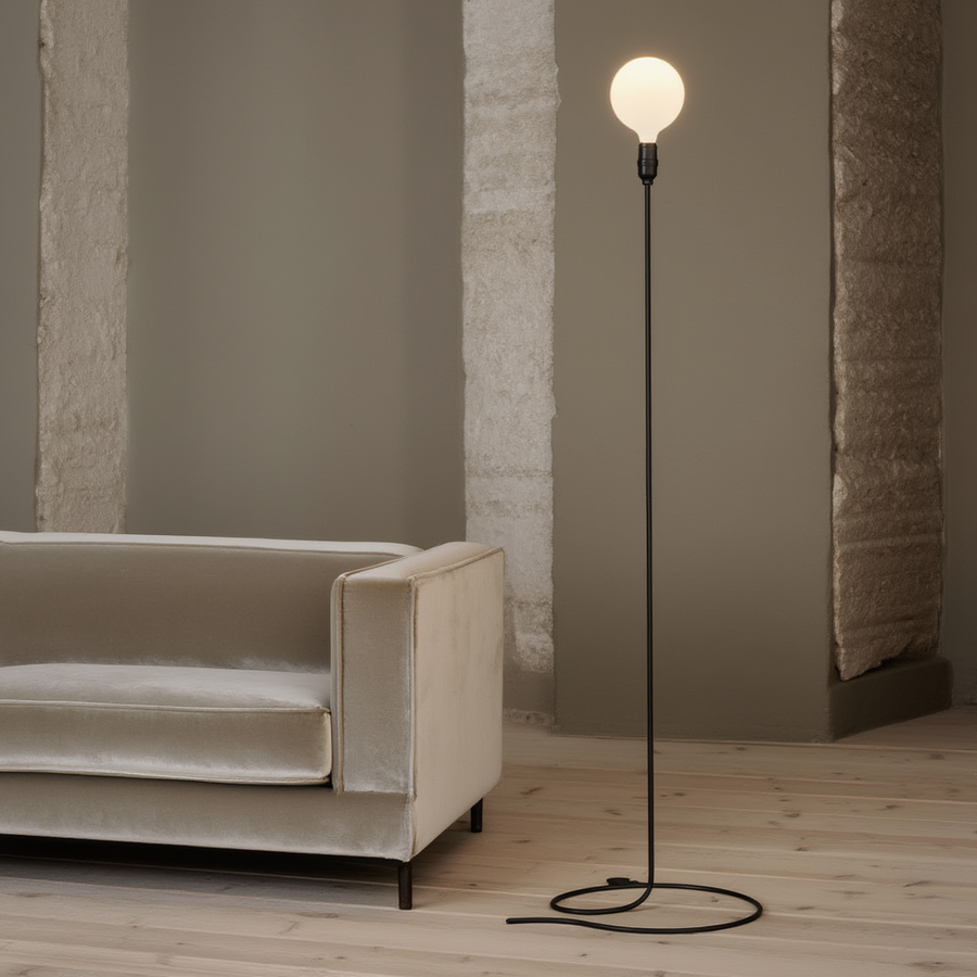 Lampadaire Celan – LED, lignes épurées – Lumsky