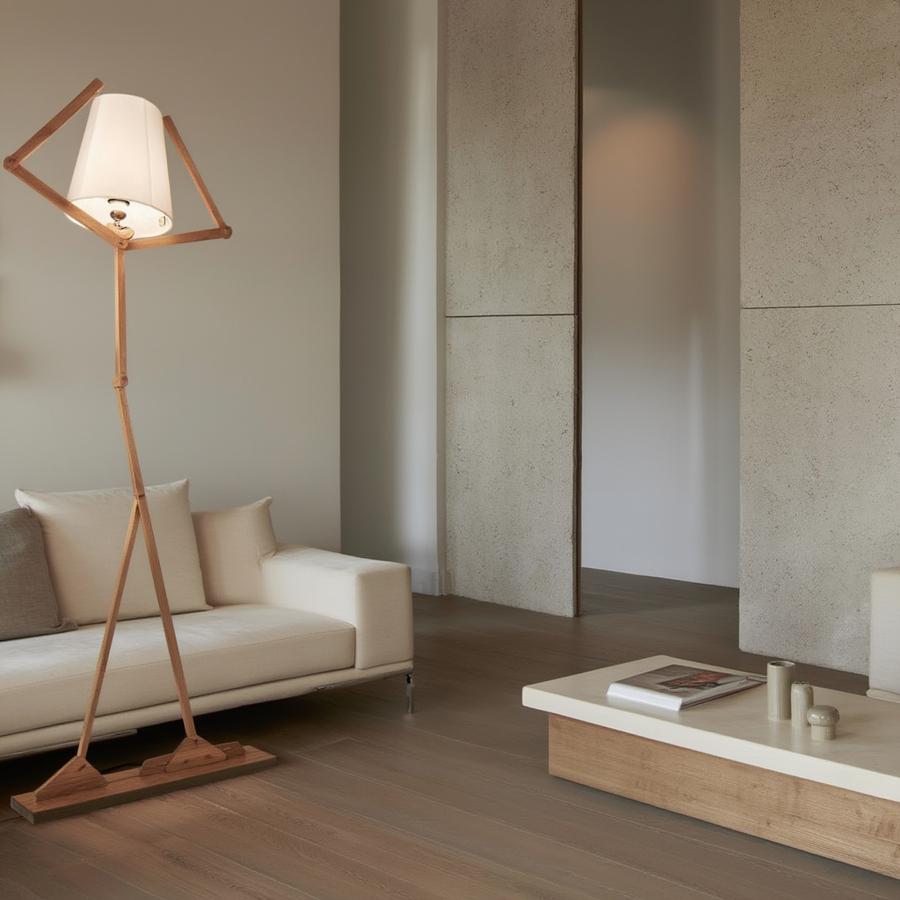 Lampadaire Rilla – LED, lignes épurées – Lumsky