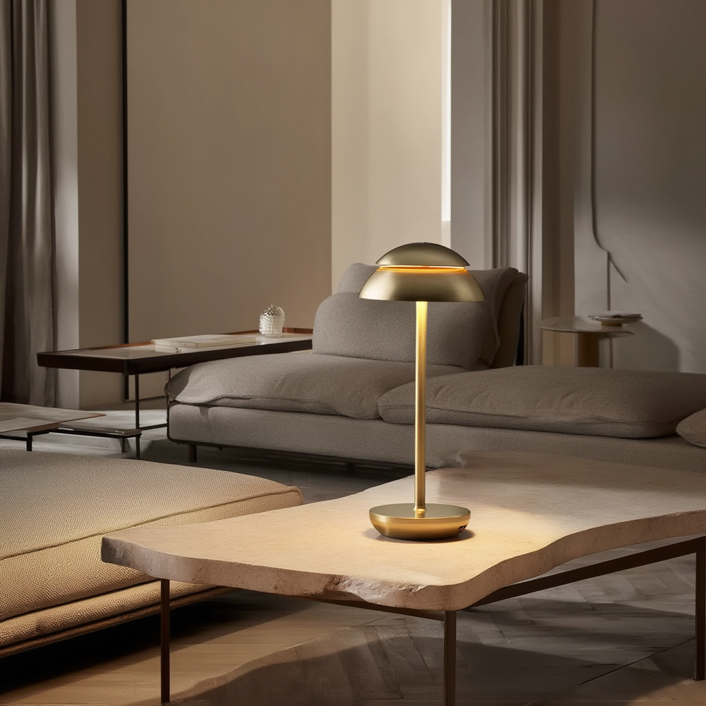 Liora | Lampe de Table LED avec Finition Soignée | Éclairage Ambiant pour Intérieur Contemporain 2