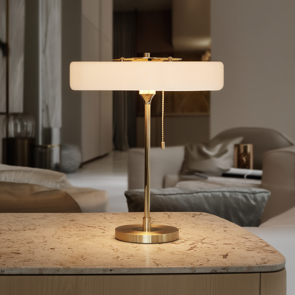 Lattice | Lampe de table en métal avec finition soignée | Éclairage d'ambiance pour intérieur contemporain 2