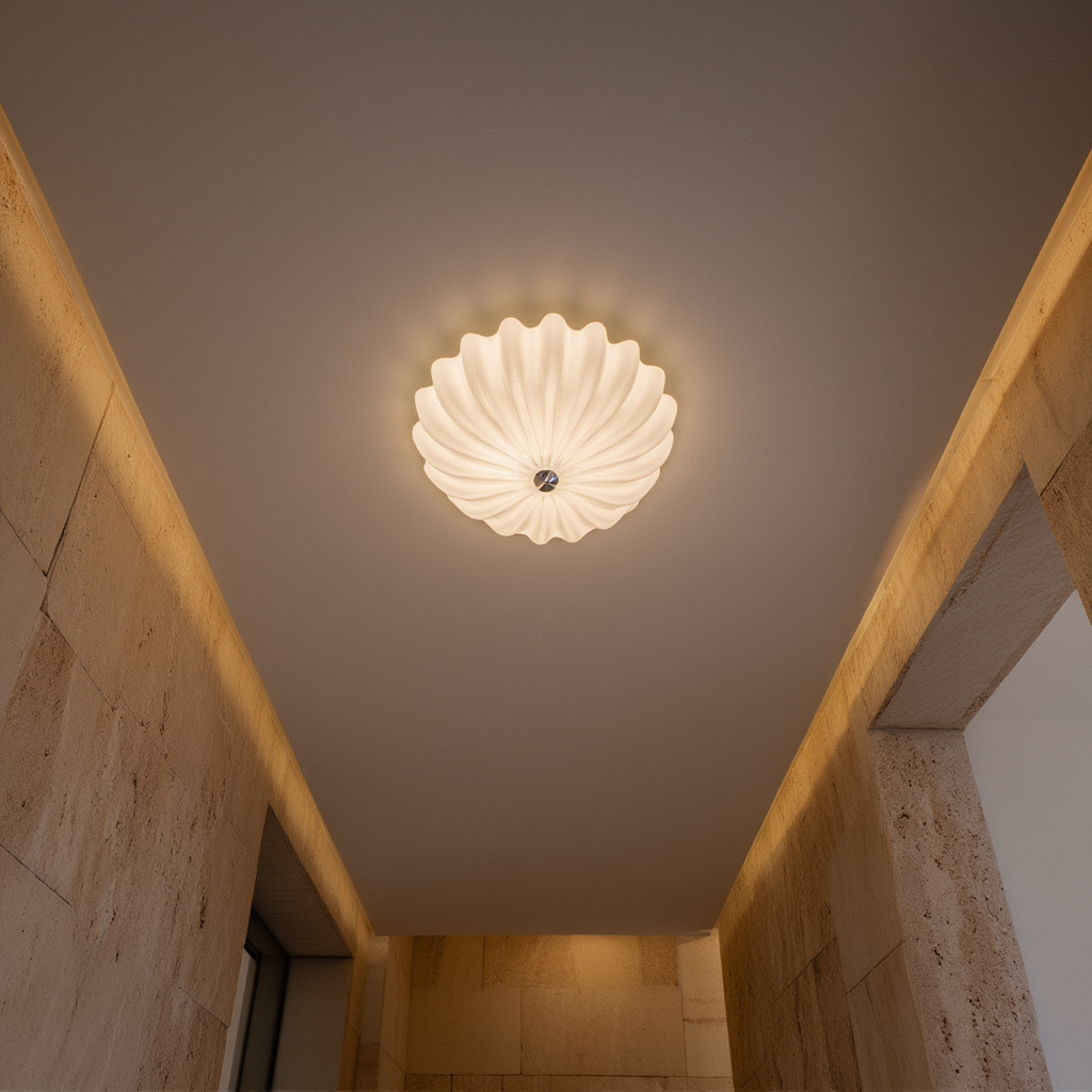 Prysm14 | Plafonnier LED Minimaliste avec Finition Premium | Éclairage Doux pour Ambiance Chaleureuse 3