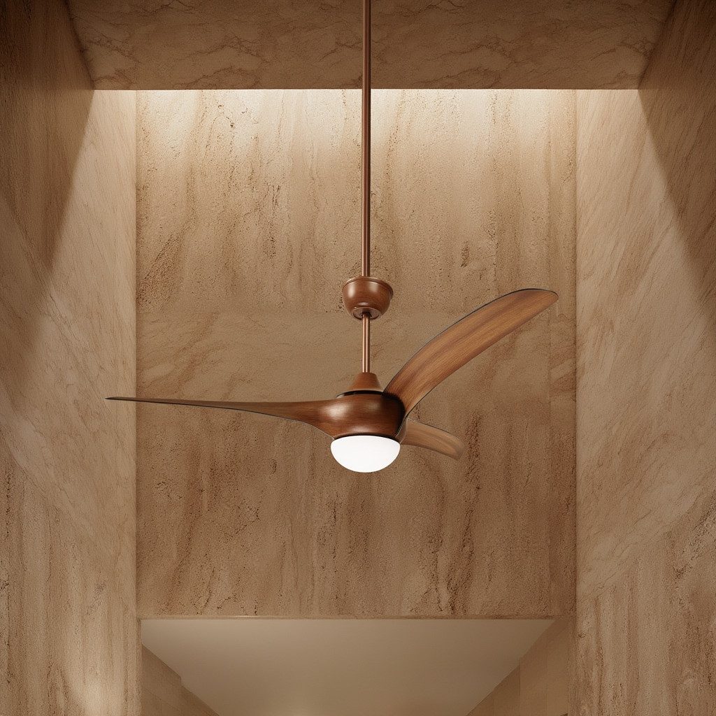 Ventilateur Plafond Silencieux avec Éclairage LED Intégré | Ambiance Élégante pour Salon et Chambre 3