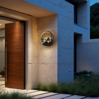 Lumen28 | Lampe LED d'Ambiance avec Design Sculptural | Éclairage Doux pour Extérieur 3