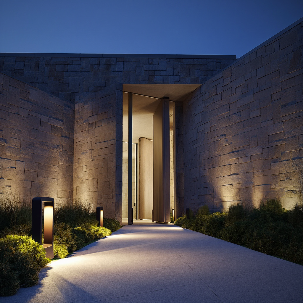 Talia | Luminaire en Aluminium avec Design Épuré | Éclairage Ambiance Extérieure 3