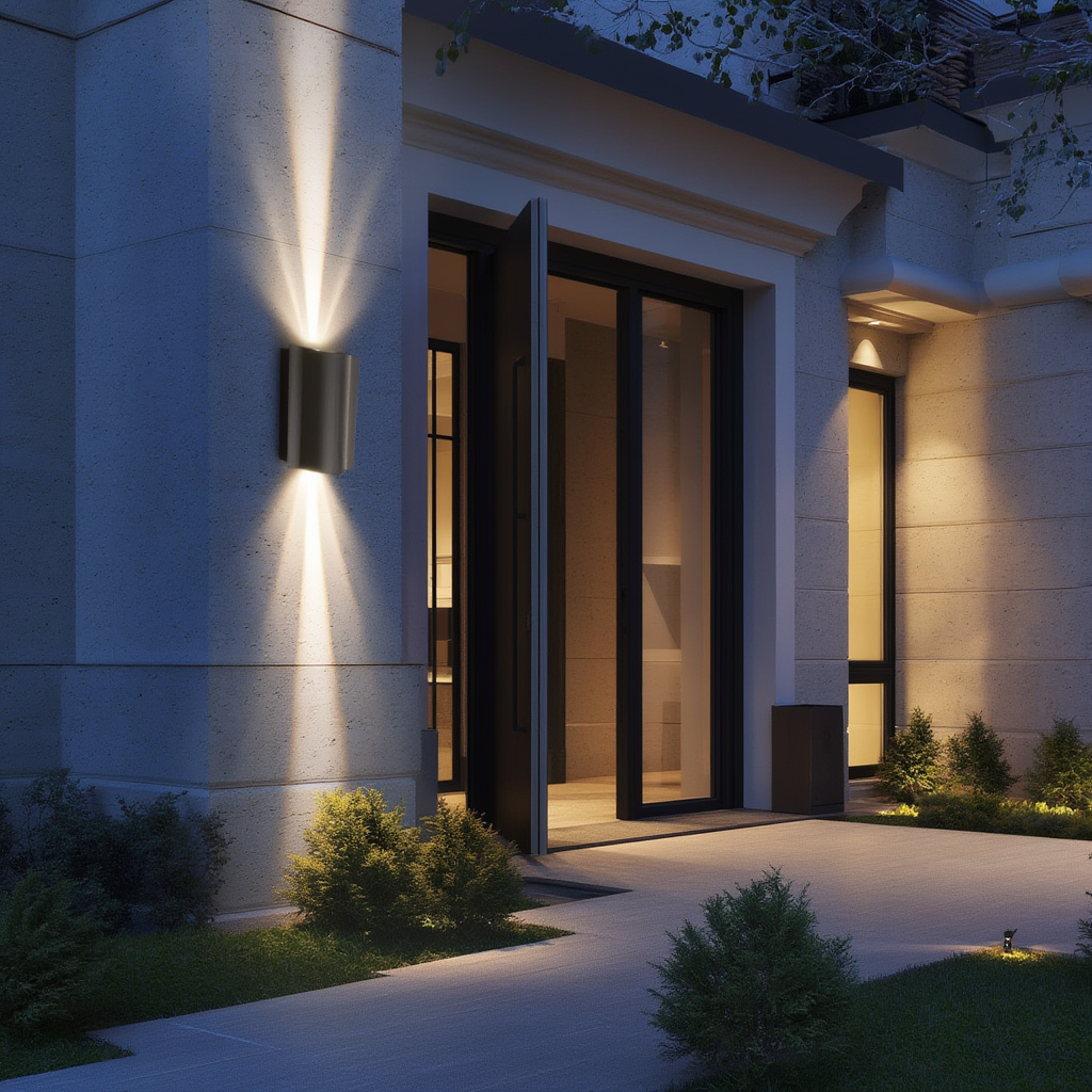 Auria | Applique Murale LED avec Finition Élégante | Éclairage Ambiance Chaleureuse pour Extérieur 3