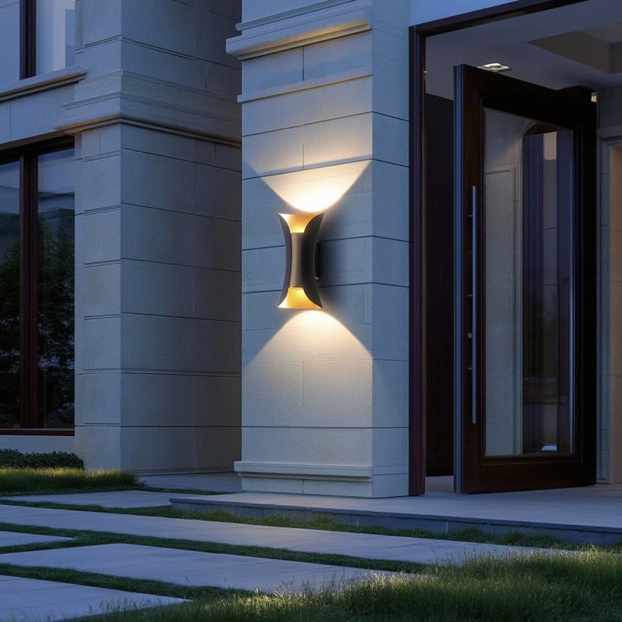 Arden Wall Light – outdoor LED aluminium – Lumsky