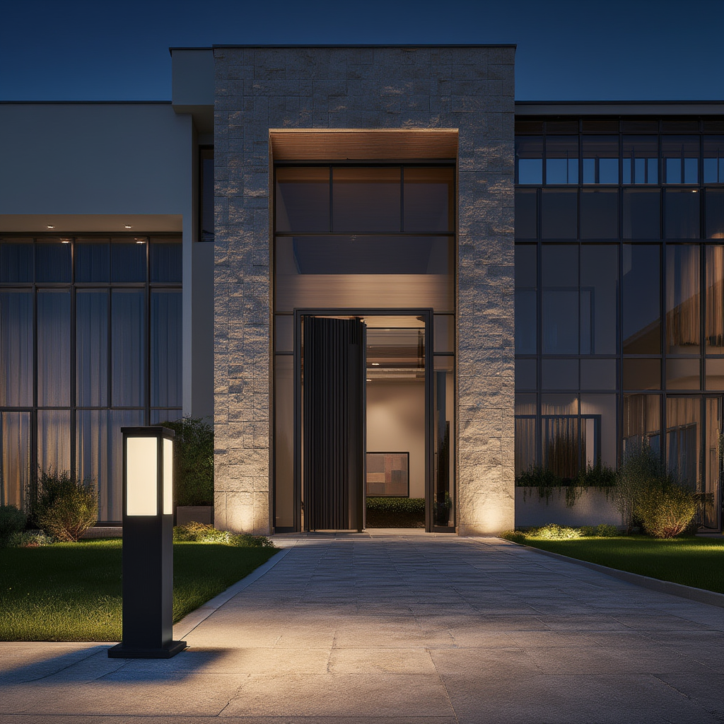 Beryl Borne | Éclairage Solaire Extérieur avec Design Élégant | Ambiance Chaleureuse pour Terrasses 3