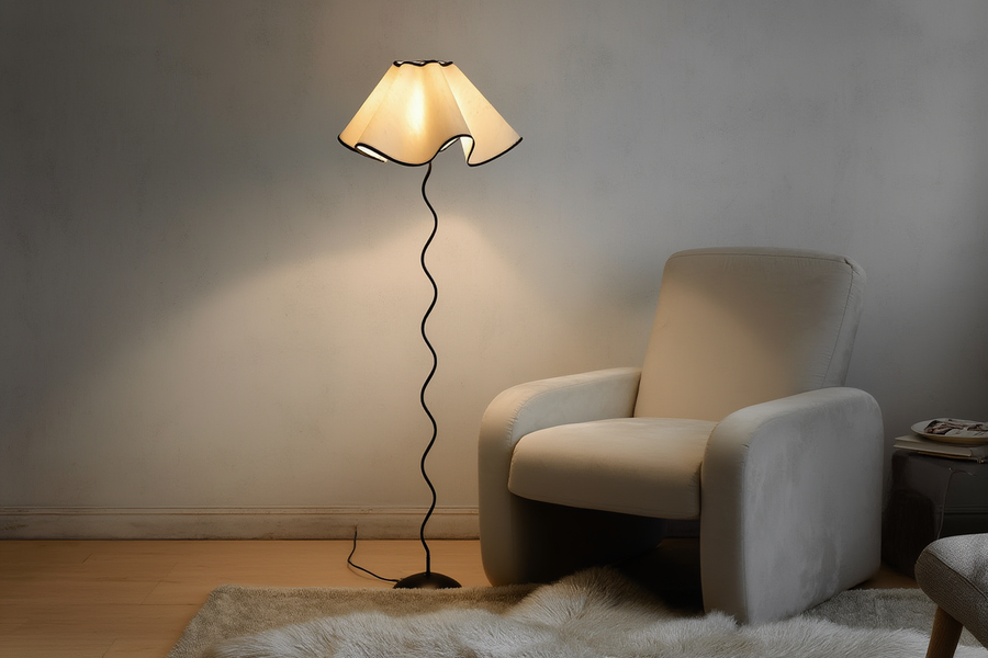 Lampadaire Liora – LED éclairage salon – Lumsky