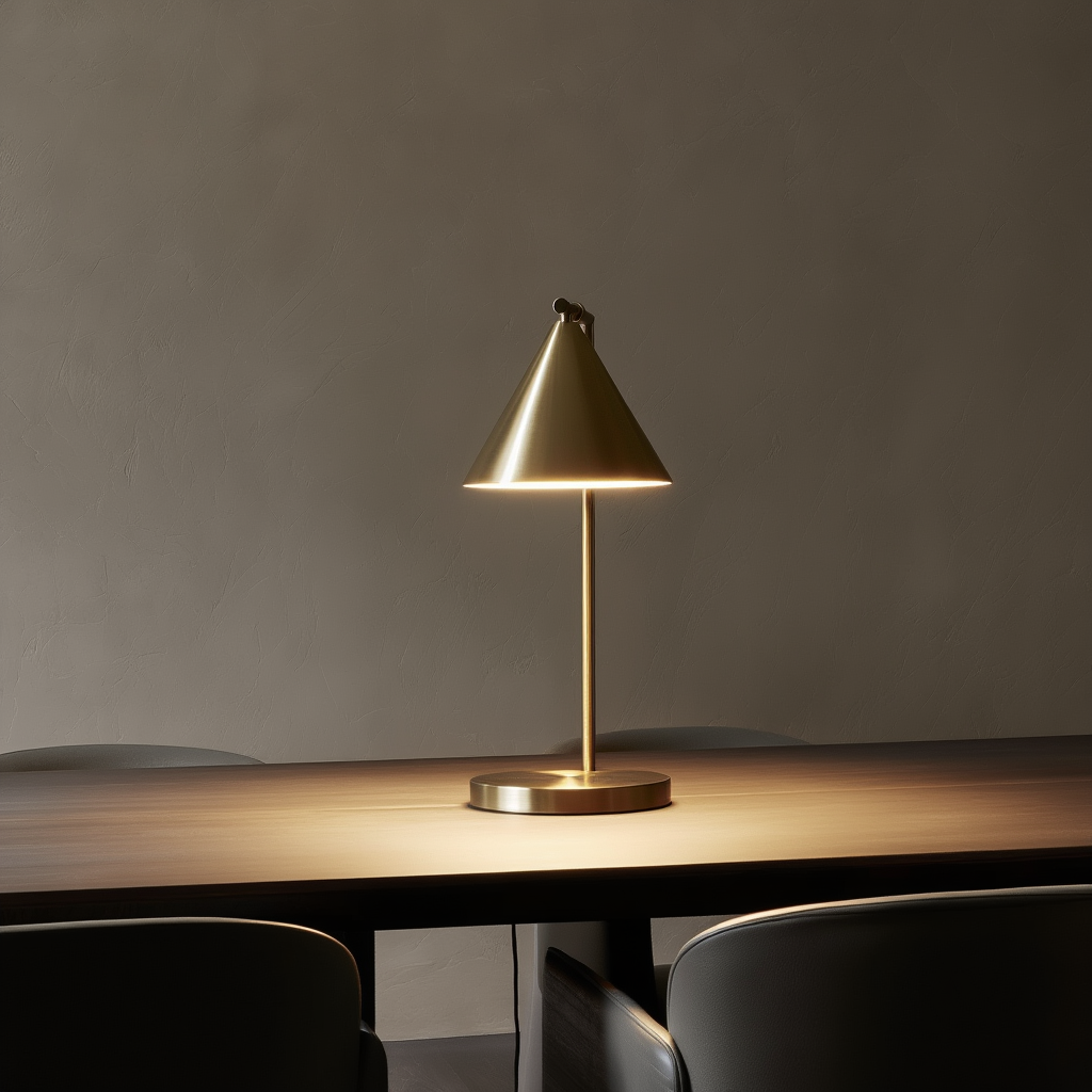 Lunara | Lampe de Table Architecturale avec Finition Soignée | Éclairage Ambiant pour Intérieur Contemporain 3