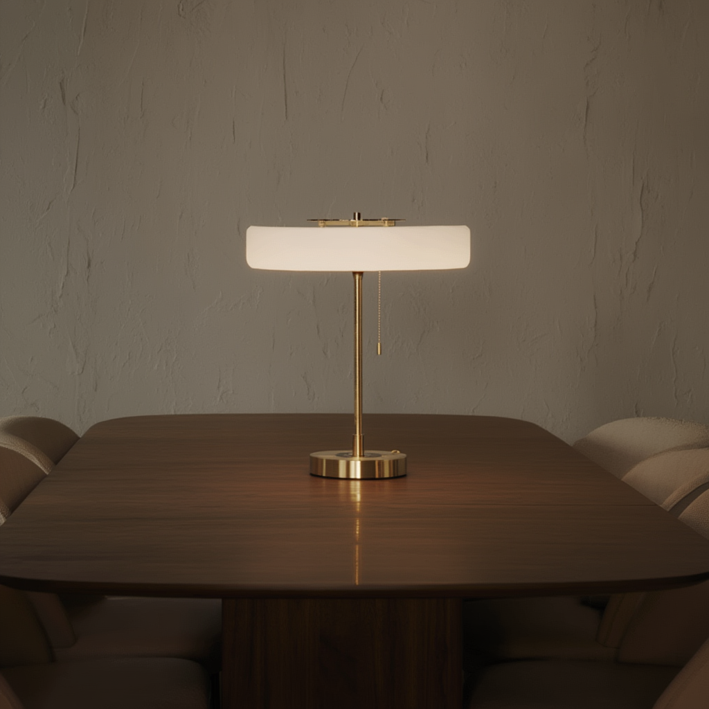 Lattice | Lampe de table en métal avec finition soignée | Éclairage d'ambiance pour intérieur contemporain 3