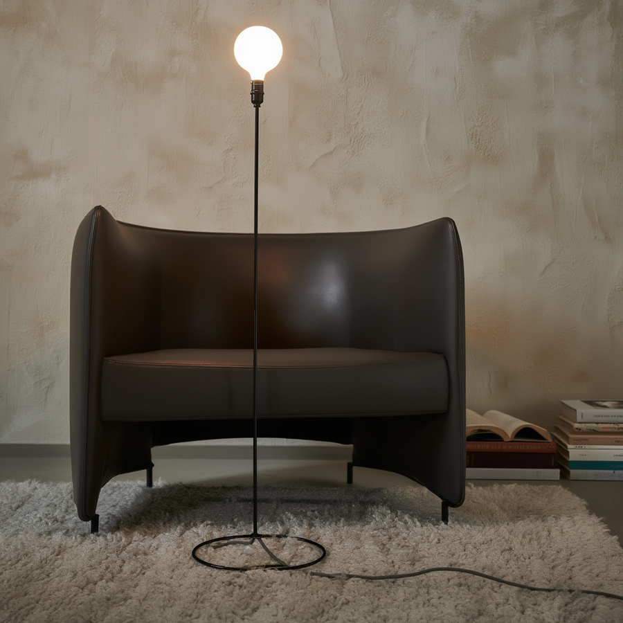 Lampadaire Celan – LED, lignes épurées – Lumsky