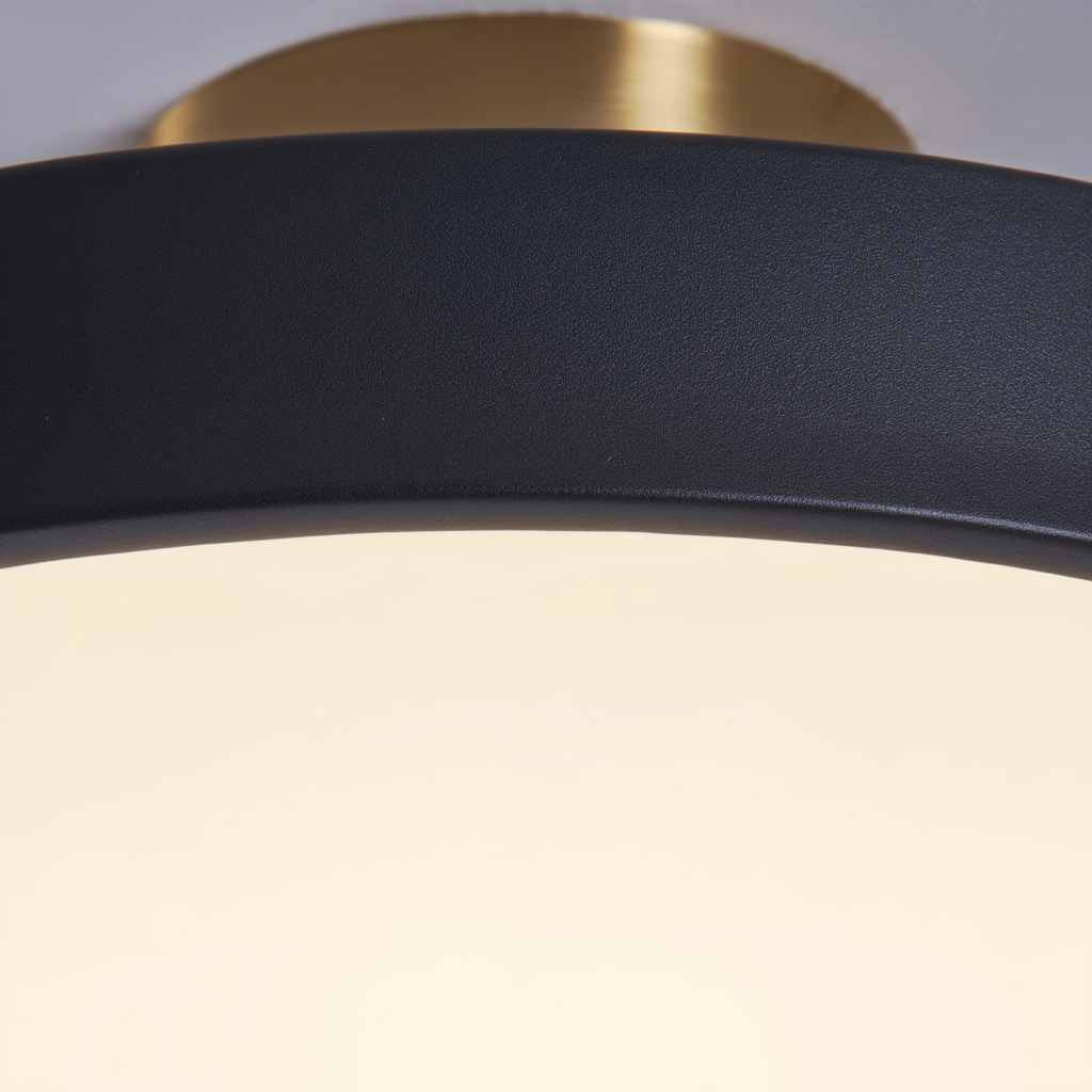 Eclairage LED Plafonnier Minimaliste avec Finition Premium pour Ambiance Chaleureuse 3