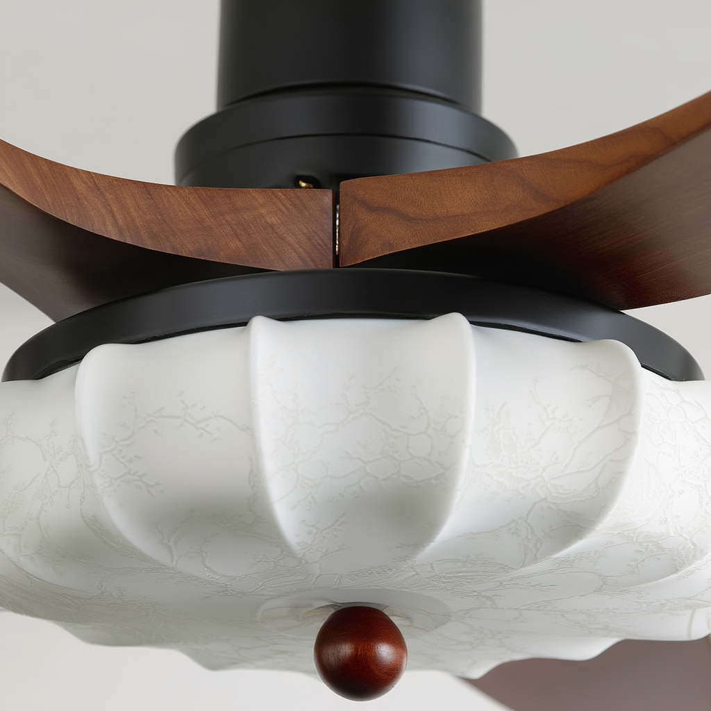 Vesper | Ventilateur de Plafond avec Éclairage LED Intégré pour Ambiance Chaleureuse 3