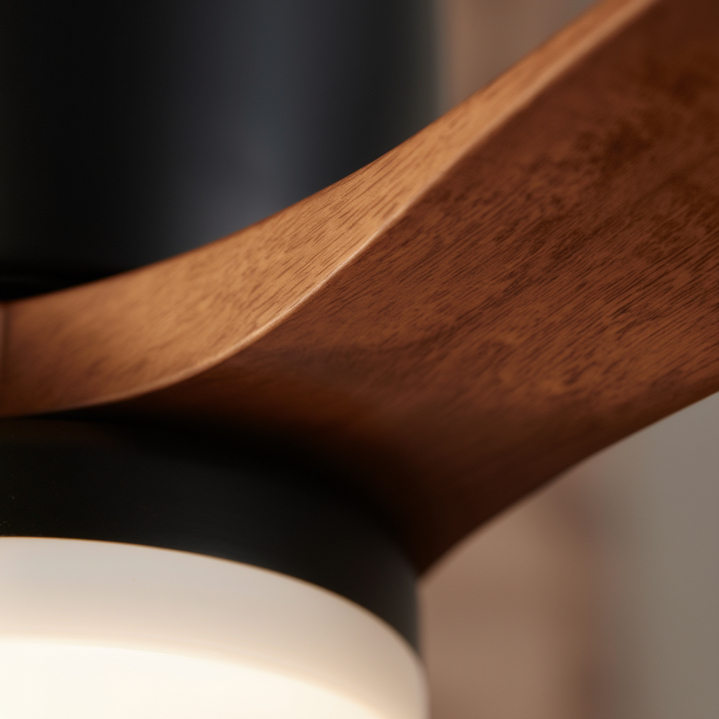 Ventilateur Plafond Silencieux avec Éclairage LED | Ambiance Chaleureuse pour Confort Optimal 4