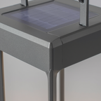 Lumen26 | Lanterne Solaire Élégante avec Design Sculptural | Éclairage Ambiance Chaleureuse 4