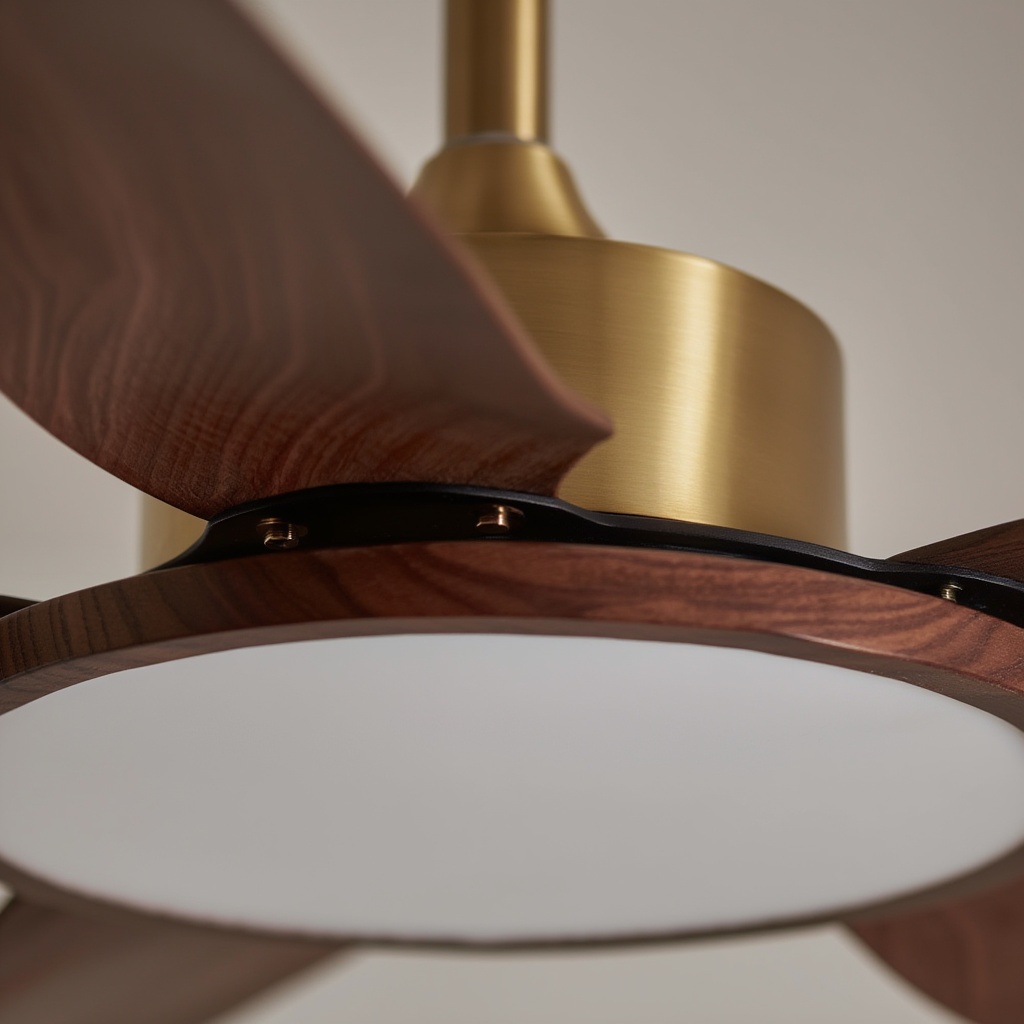 Vireo | Ventilateur de Plafond avec Éclairage LED Intégré pour Ambiance Chaleureuse 3
