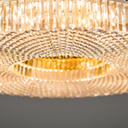 Celest | Luminaire Sculptural en Métal avec Éclairage Ambiant Chaleureux 3