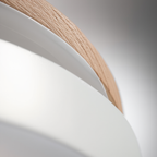 Prysm21 | Plafonnier LED avec Finition en Bois pour Ambiance Chaleureuse 3