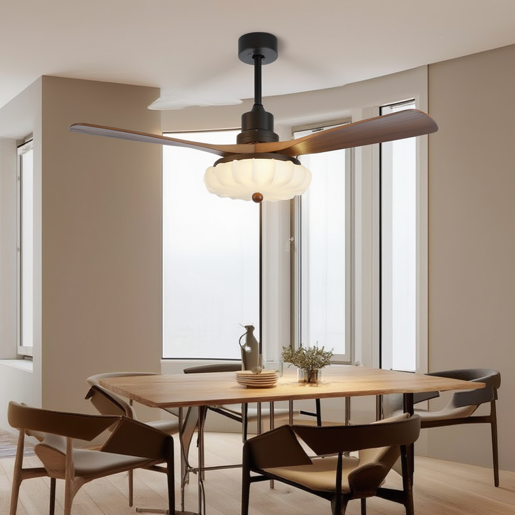 Vesper | Ventilateur de Plafond avec Éclairage LED Intégré pour Ambiance Chaleureuse 4