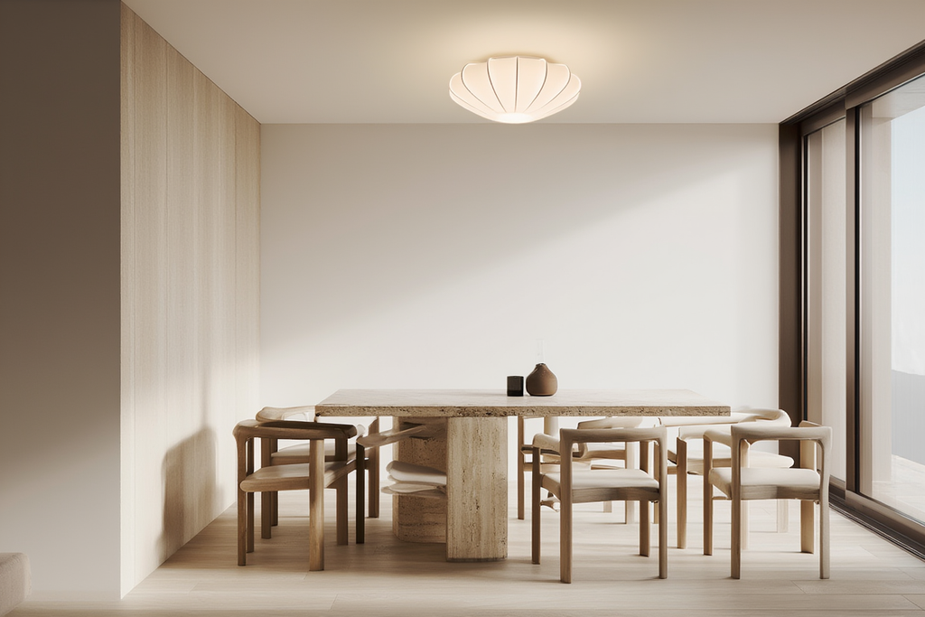 LUMSKY | Plafonnier Sculptural en Métal avec Éclairage Ambiant Chaleureux | Design Élégant pour Intérieurs Modernes 4