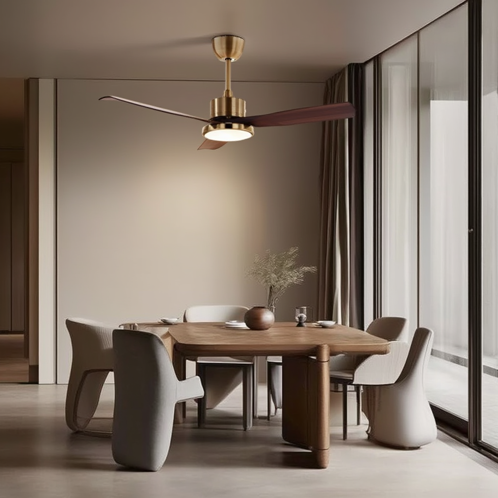 Vara | Ventilateur Plafond avec Éclairage LED Intégré | Ambiance Chaleureuse pour Intérieur Élégant 5