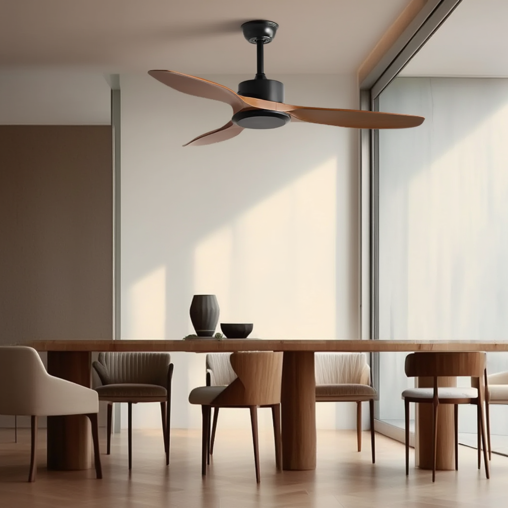 Ventilateur De Plafond Élégant Avec Éclairage Doux | Ambiance Chaleureuse Pour Intérieur 4