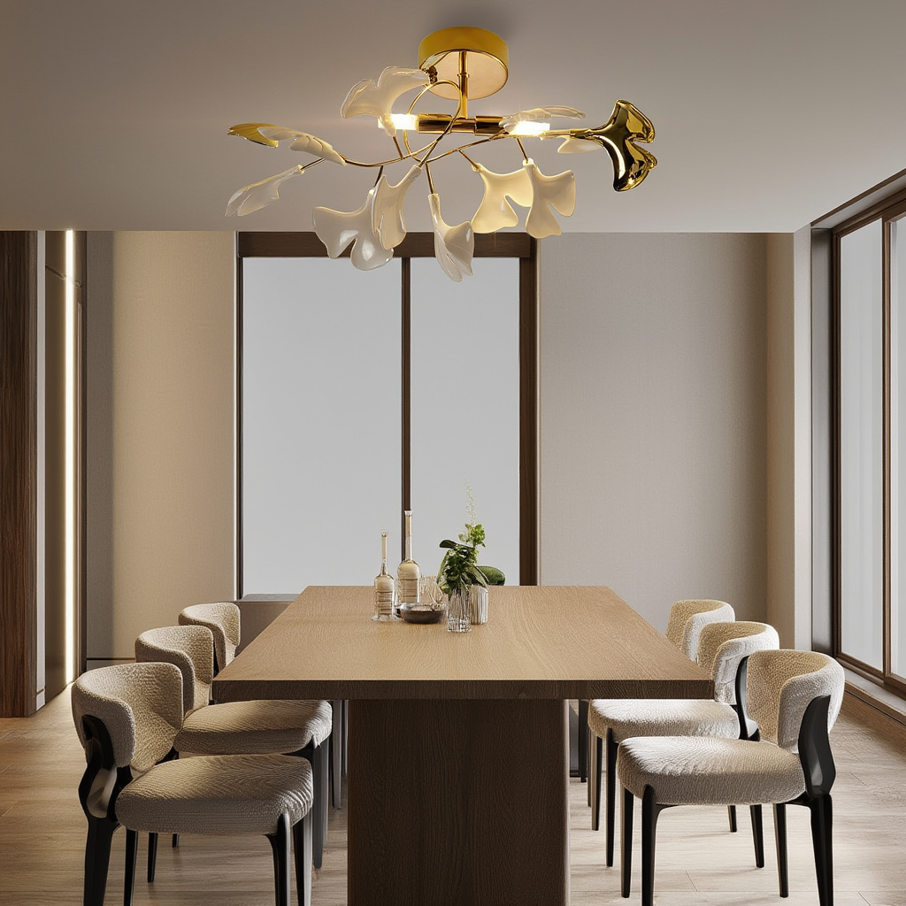 Prysm26 | Plafonnier LED avec Finition Mat et Design Élégant | Éclairage Ambiance Chaleureuse 5