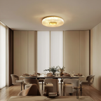 Celest | Luminaire Sculptural en Métal avec Éclairage Ambiant Chaleureux 4