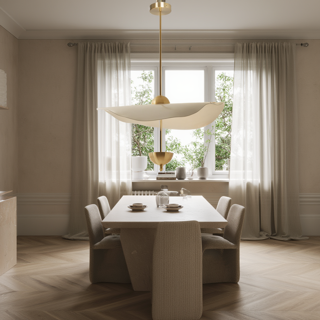 Solan | Suspension LED avec Design Épuré et Éclairage Doux | Ambiance Chaleureuse pour Intérieur 4