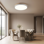 Prysm21 | Plafonnier LED avec Finition en Bois pour Ambiance Chaleureuse 4