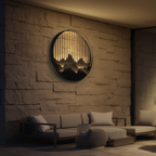 Lumen28 | Lampe LED d'Ambiance avec Design Sculptural | Éclairage Doux pour Extérieur 5