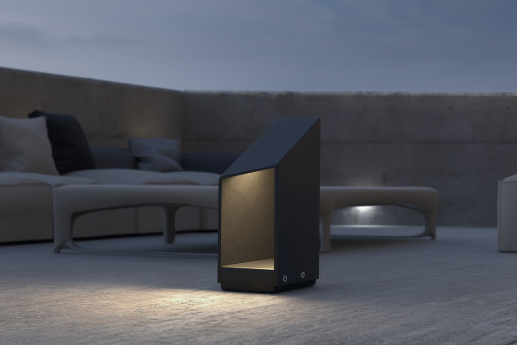 Boreal Borne | Eclairage LED Minimaliste avec Finition Premium | Ambiance Chaleureuse pour Espaces Extérieurs 5