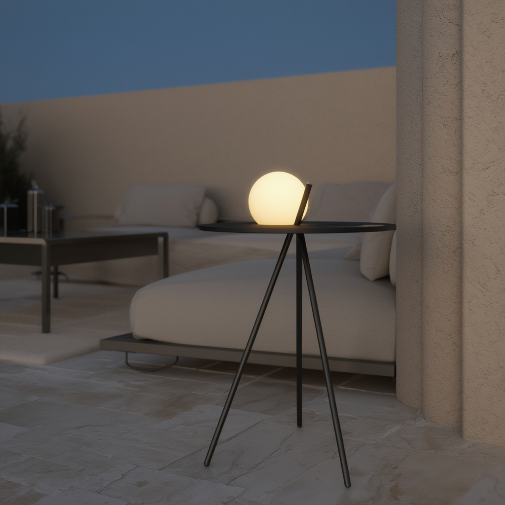 Lumen27 | Lampe Solaire d'Ambiance avec Design Épuré | Éclairage Extérieur Élégant 5