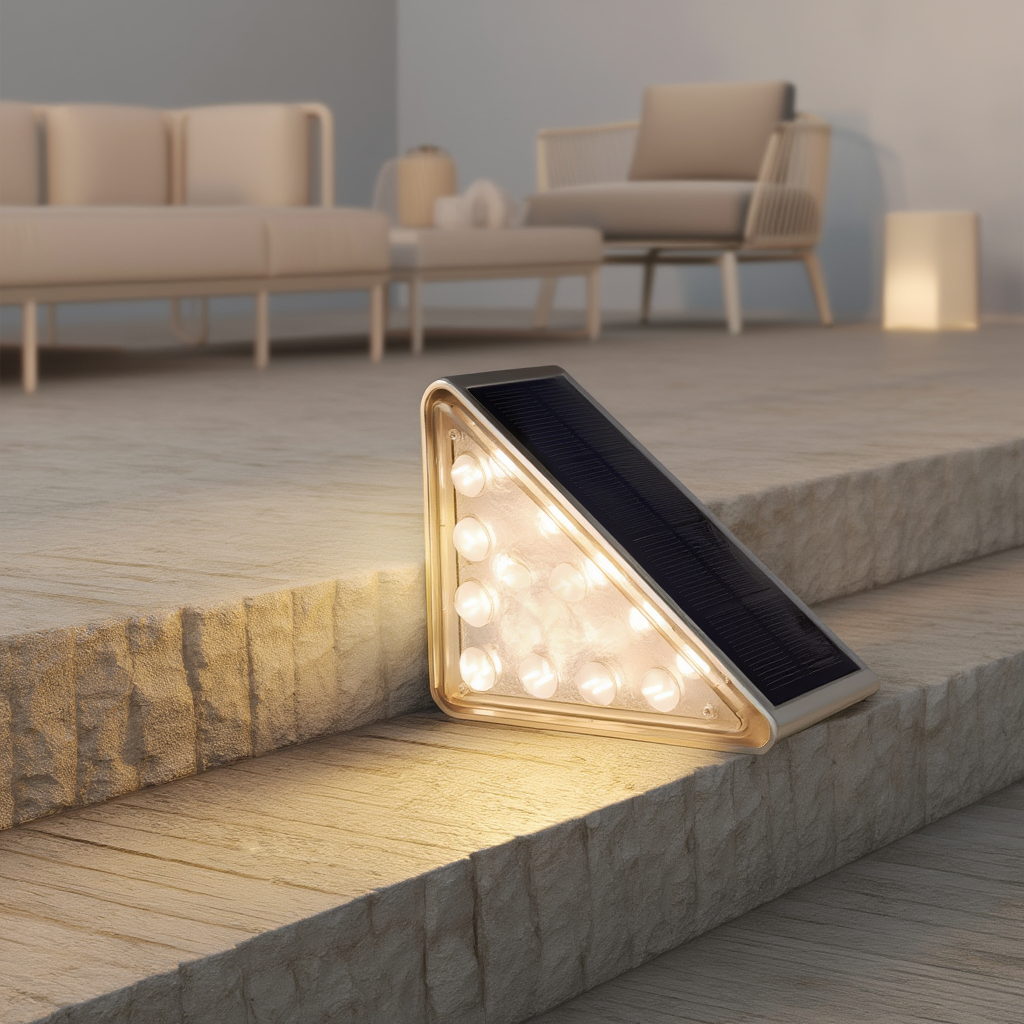 Edena | Luminaire Solaire avec Design Élégant | Éclairage Doux pour Ambiance Extérieure 4