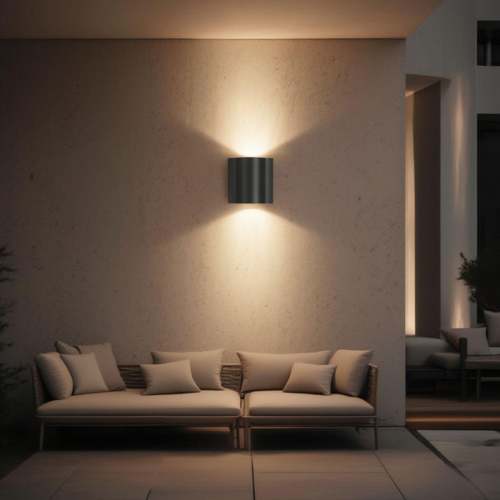 Auria | Applique Murale LED avec Finition Élégante | Éclairage Ambiance Chaleureuse pour Extérieur 5