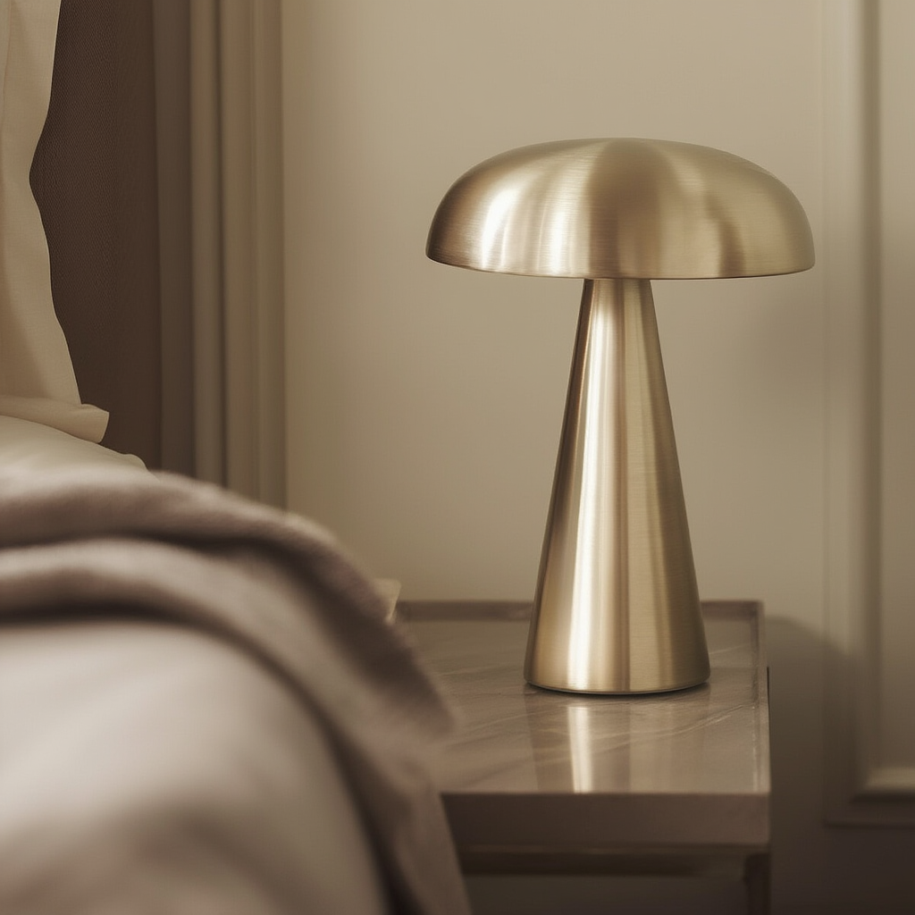 Lacuna | Lampe de Table en Métal avec Finition Soignée | Éclairage Ambiance pour Intérieur Contemporain 5